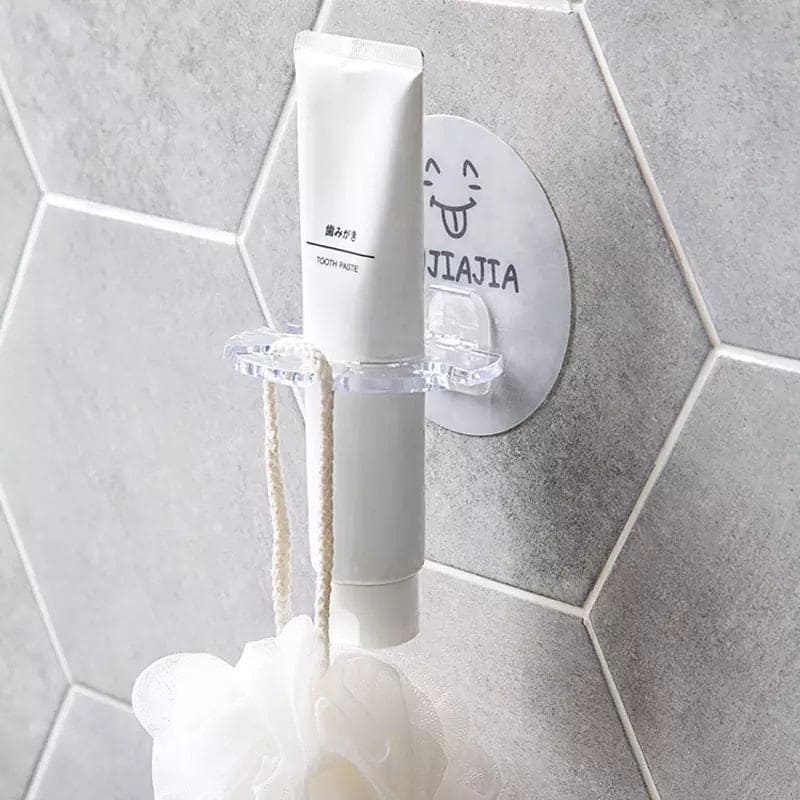 Acrylic Toothbrush Holder, Wall Mounted Bathroom Storage Rack, Toothpaste Shaver Tooth Brush Storage Rack Acrylic Toothbrush Holder, Wall Mounted Bathroom Storage Rack, Toothpaste Shaver Tooth Brush Storage Rack